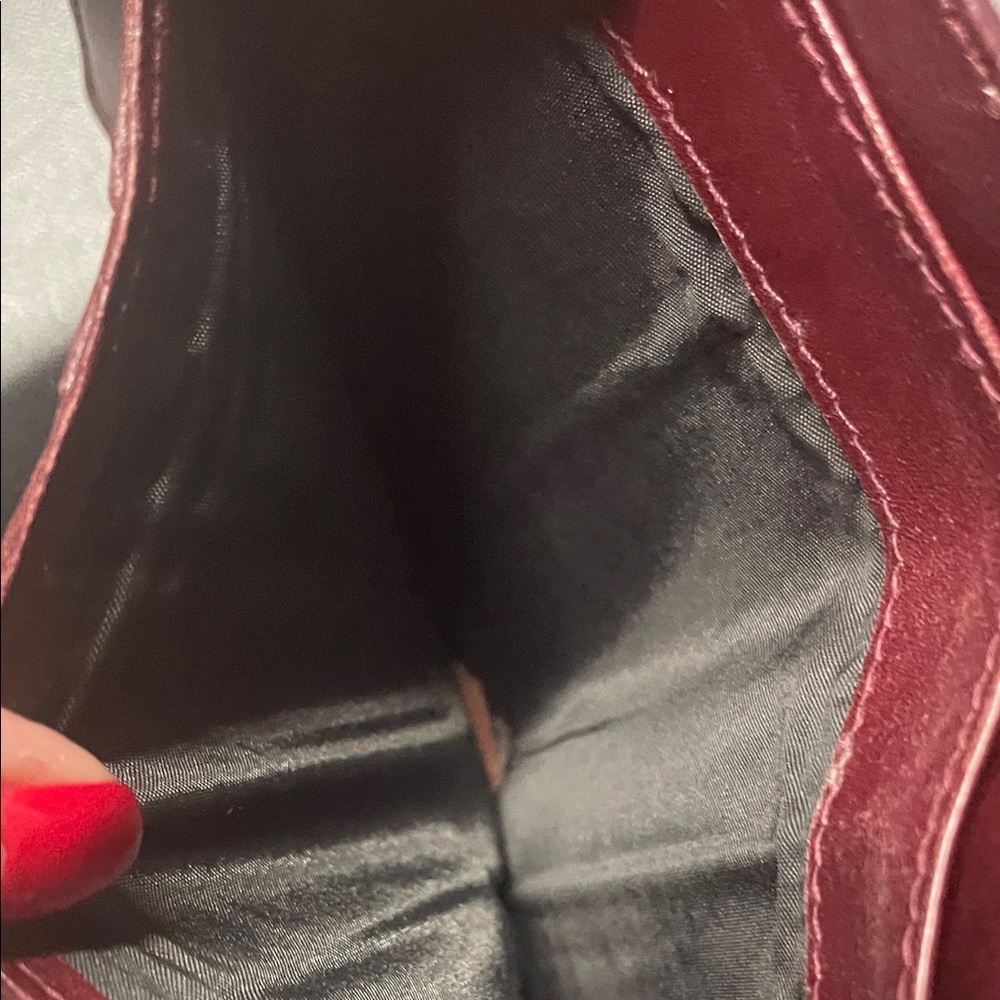 Gucci Maroon Leather Card Holder - Picture 5 of 9